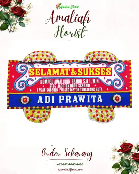 Papan Bunga Ucapan Selamat Somoketro